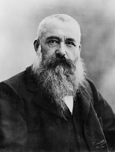 Portrait of Claude Monet by Nadar